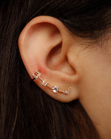 گوشواره پیرسینگ lOVE